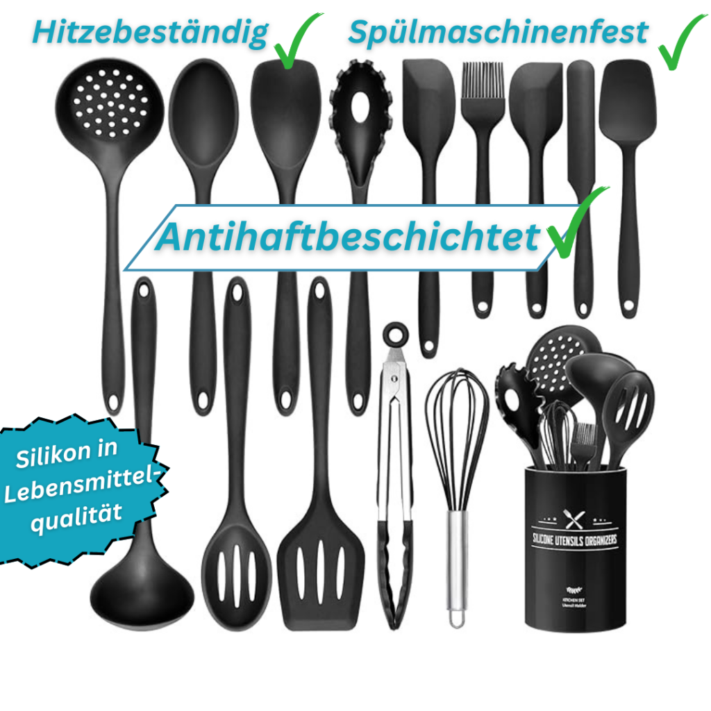 Kuchenhelfer Set Silikon