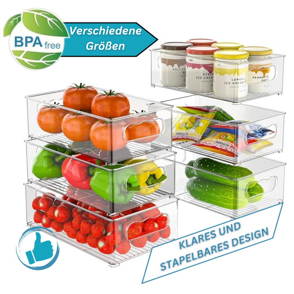 Kuhlschrank Organizer 6er Set